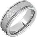 Serinium Ring with Hammer Finish