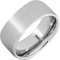 Serinium Square Men's Ring with Satin Finish