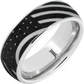 Serinium American Flag Ring