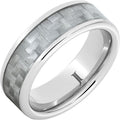 Techweb Serinium Aramid Fiber Inlay Ring