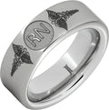 Serinium Ring With Caduceus - Registered Nurse