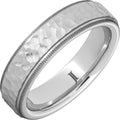 Serinium Ring with Hand Carved Moon Finish