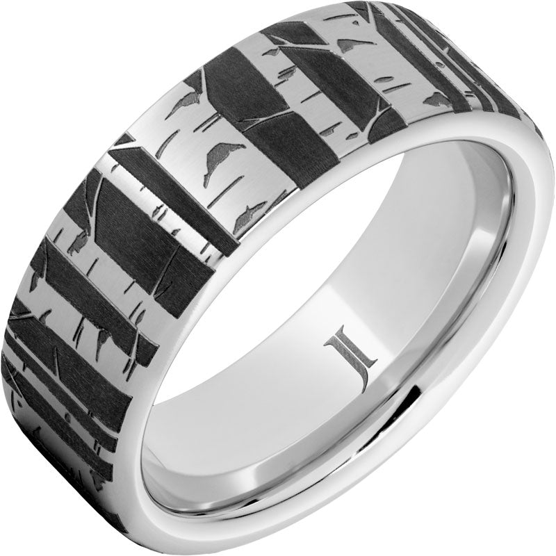 Serinium Aspen Grove Ring with Satin Finish