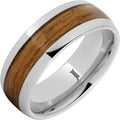 Serinium Ring with Marine Teak Inlay