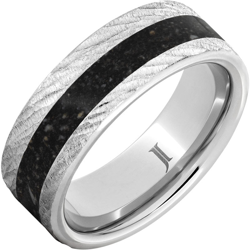 Ancient Predator: Serinium Fossil Shark Tooth Ring