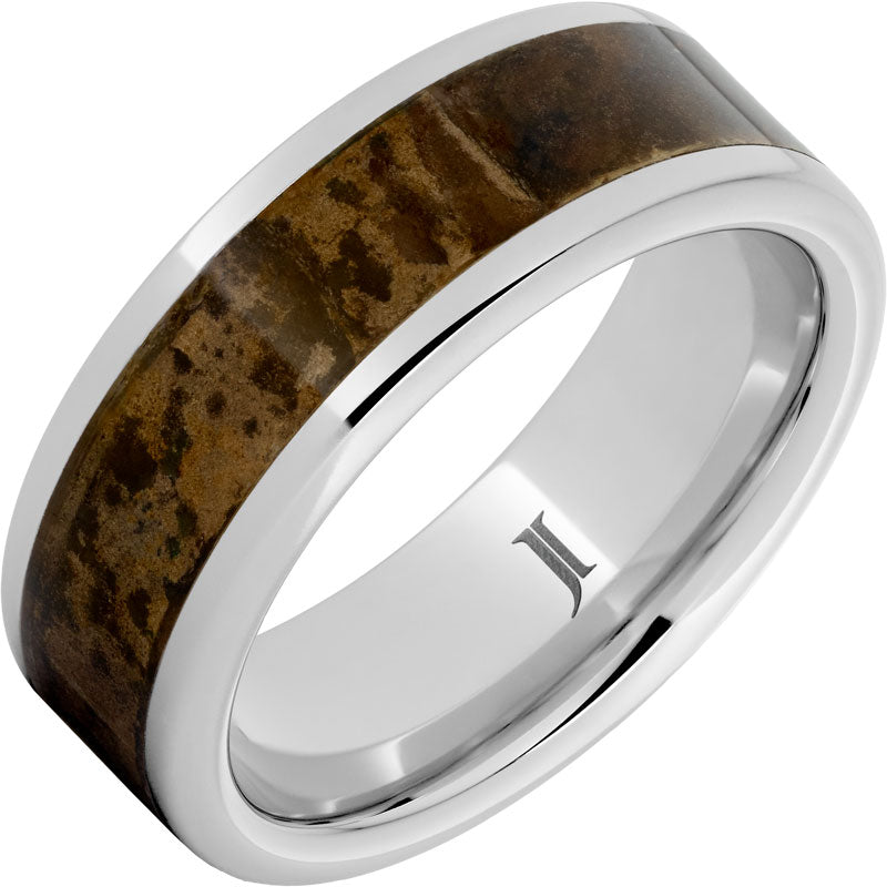 Rothschild - Serinium Maduro Cigar Inlay Ring