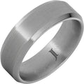 Aerospace Grade Titanium Ring with Satin Finish