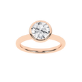 Bezel-Set Solitaire Ring (Round)
