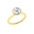 Solstice Seraphic 14K Yellow Gold diamond Ring