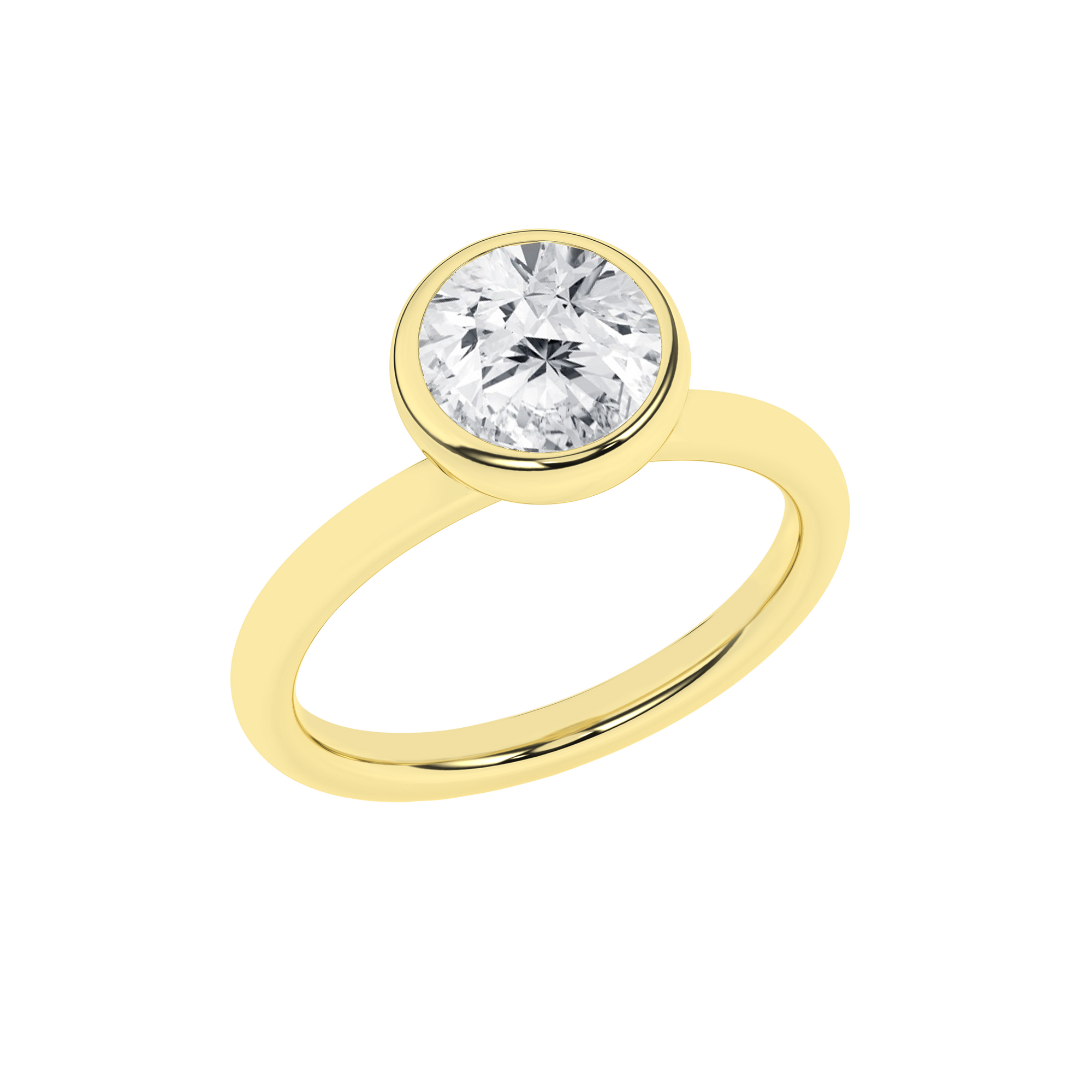Solstice Seraphic 14K Yellow Gold diamond Ring
