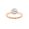 Bezel-Set Solitaire Ring (Round)
