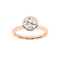 Bezel-Set Solitaire Ring (Round)