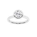 Bezel-Set Solitaire Ring (Round)