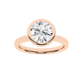 Bezel-Set Solitaire Ring (Round)