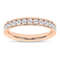 Channel Set Wedding Band (Round)