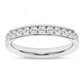 Channel Set Wedding Band (Round)