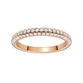 Dome Shank Matching Wedding Band