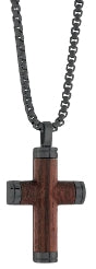 Wood Cross Pendant