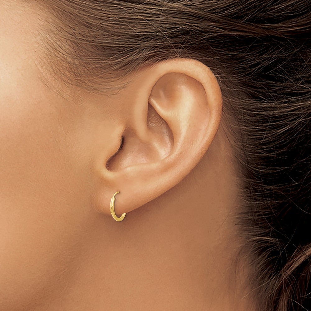 Sunny 14k Madi K Endless Hoop Earrings