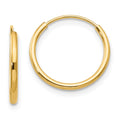 Sunny 14k Madi K Endless Hoop Earrings