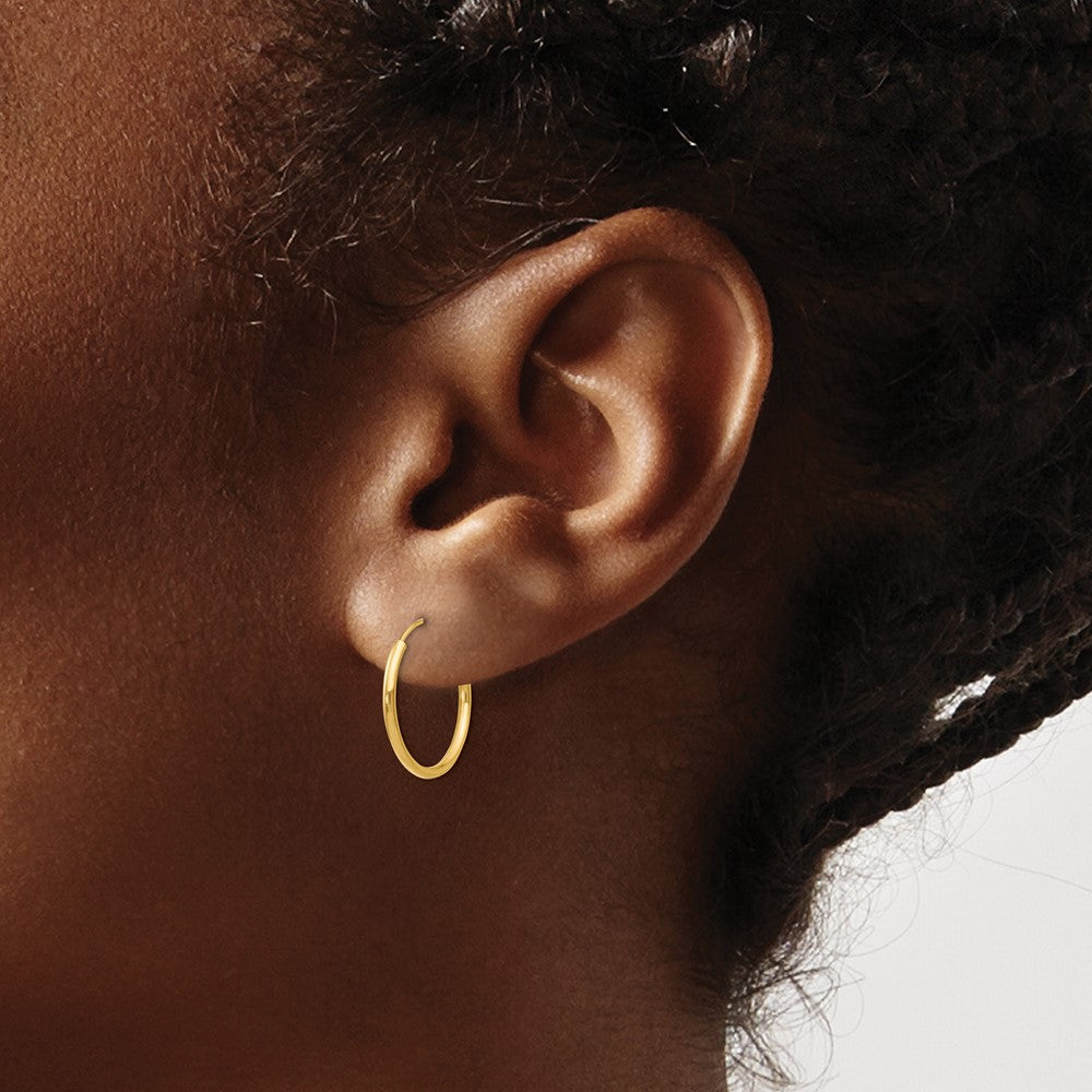 Sunny 14k Madi K Endless Hoop Earrings