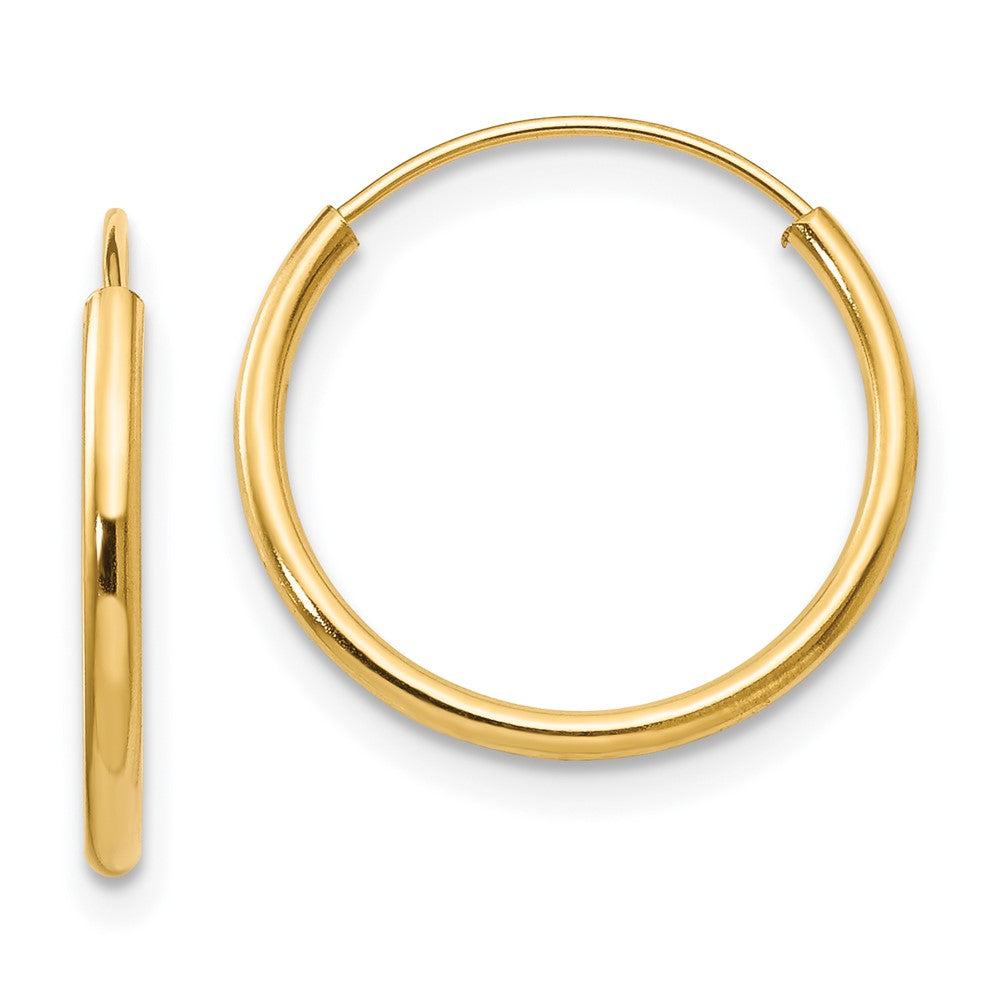 Sunny 14k Madi K Endless Hoop Earrings