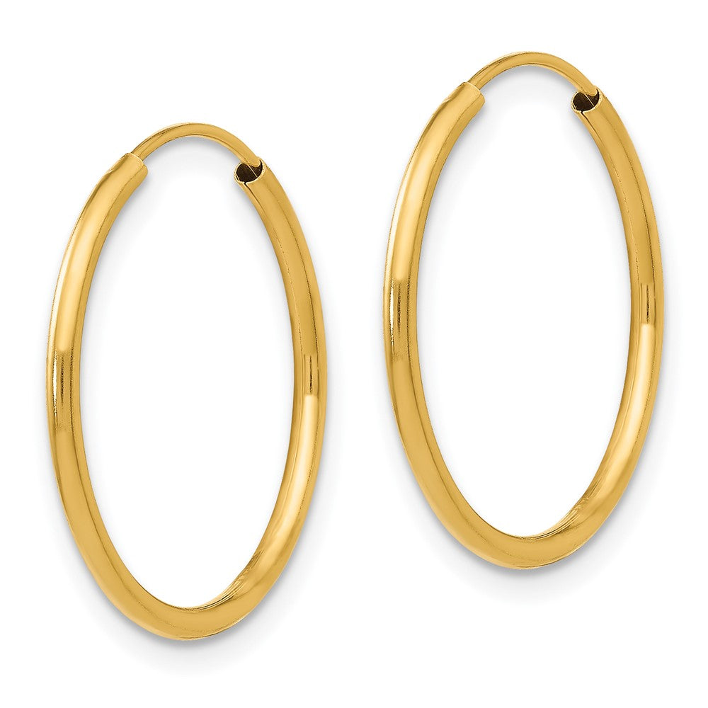 Twinkle 14k Madi K Endless Hoop Earrings