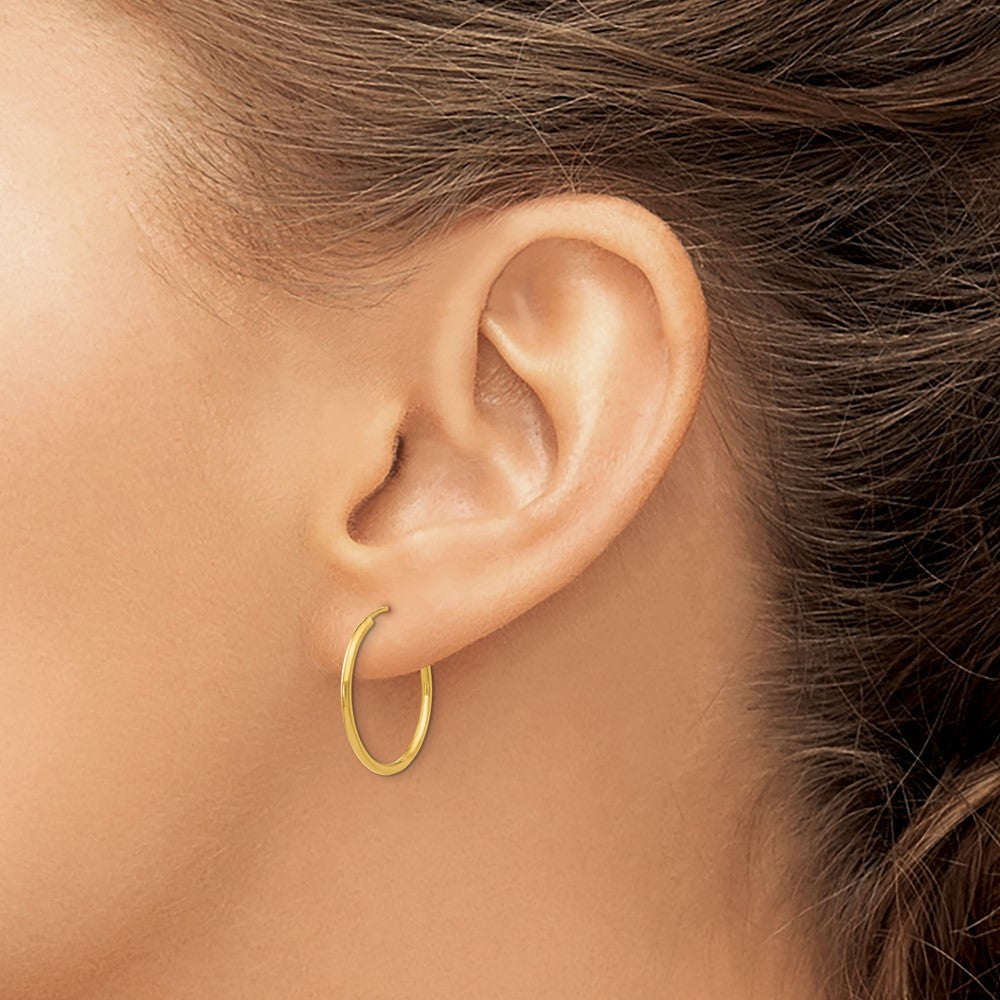 Twinkle 14k Madi K Endless Hoop Earrings