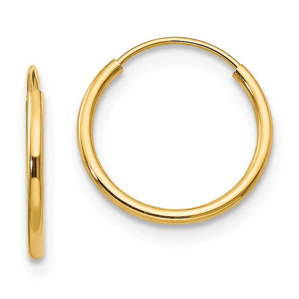 Twinkle 14k Madi K Endless Hoop Earrings