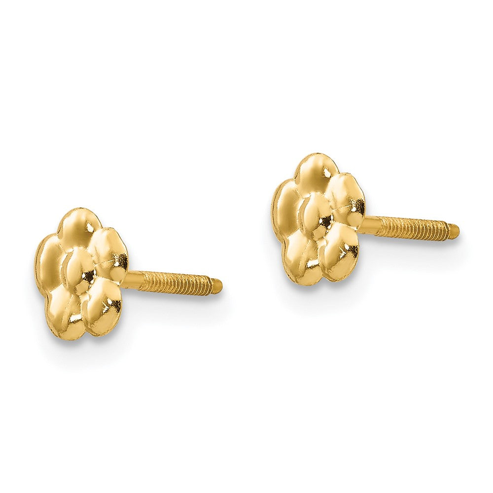 Ripple Spark 14k Madi K Flower Post Earrings