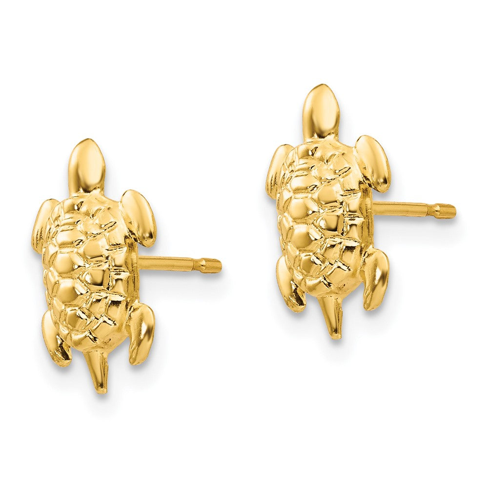 Snuggle Bug 14k Madi K Turtle Post Earrings