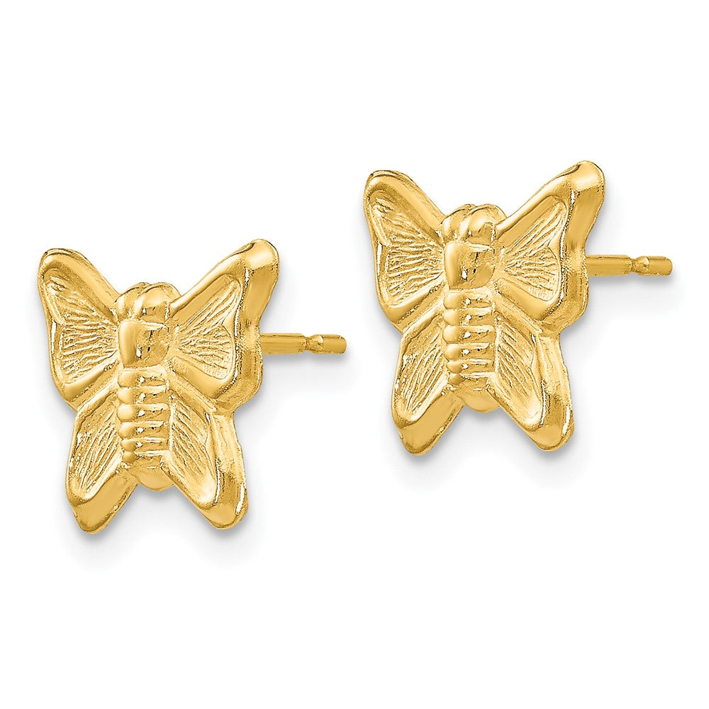 Cuddles Nest 14k Madi K Butterfly Post Earrings