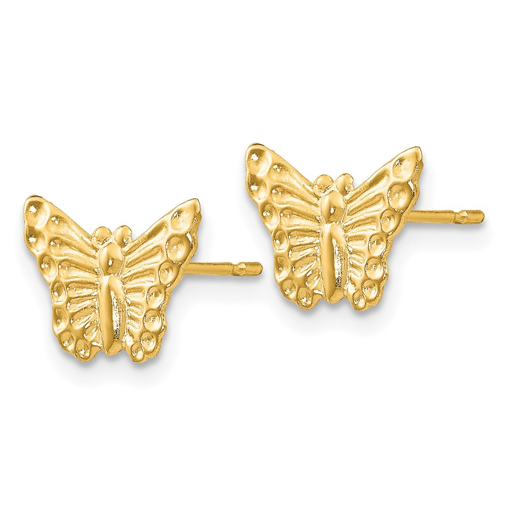 Fluffy Nook 14k Madi K Butterfly Post Earrings