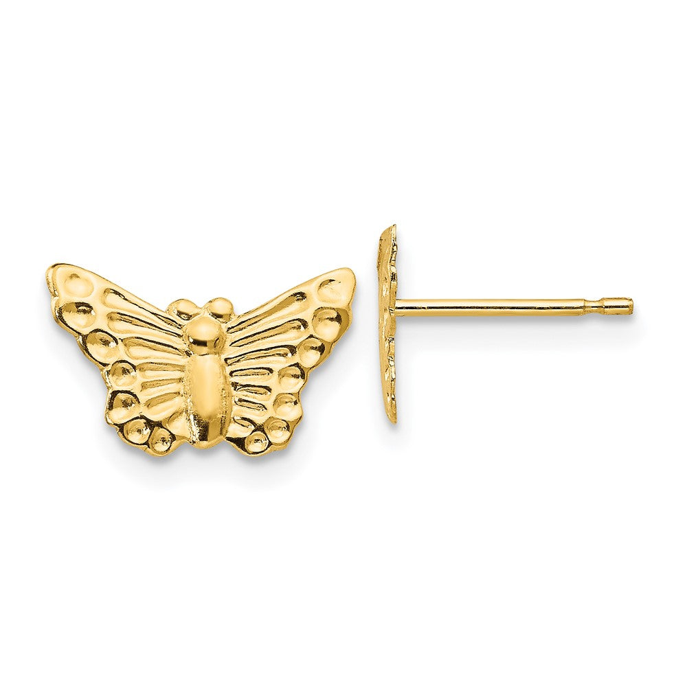 Fluffy Nook 14k Madi K Butterfly Post Earrings
