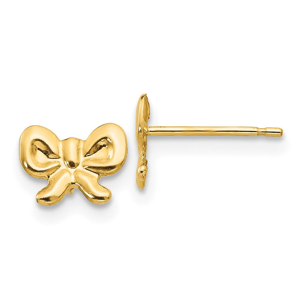 Turtle Pop 14k Madi K Bow Post Earrings
