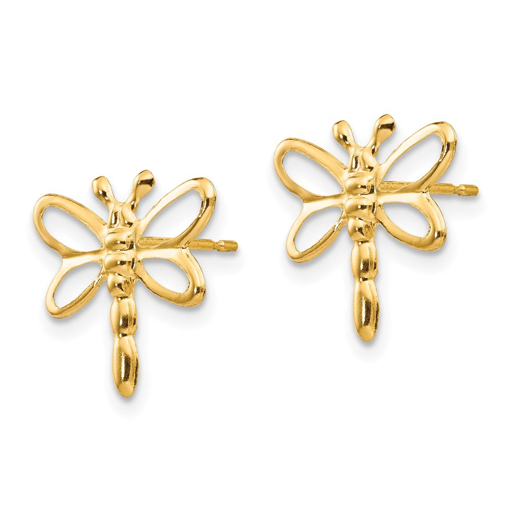 Sunny Bloom 14k Madi K Dragonfly Post Earrings