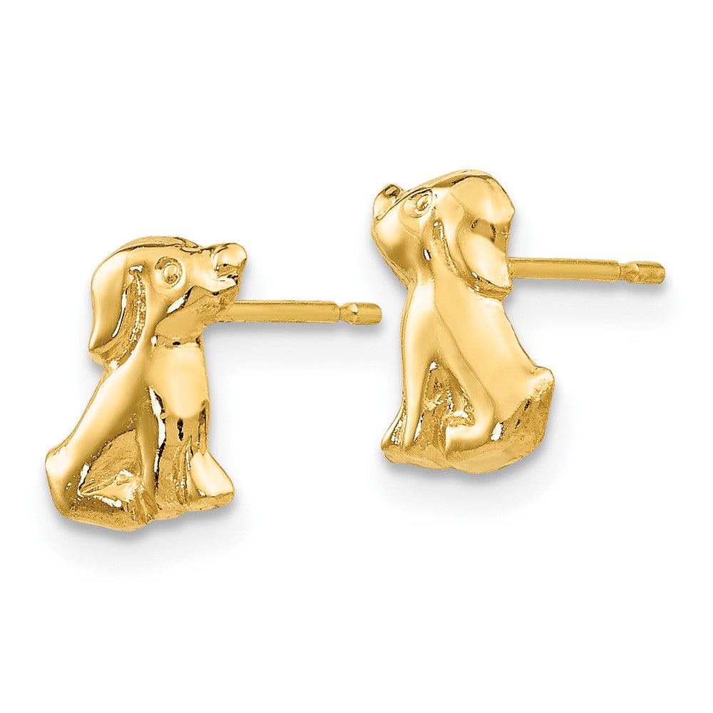 Peaches Song 14k Madi K Dog Post Earrings