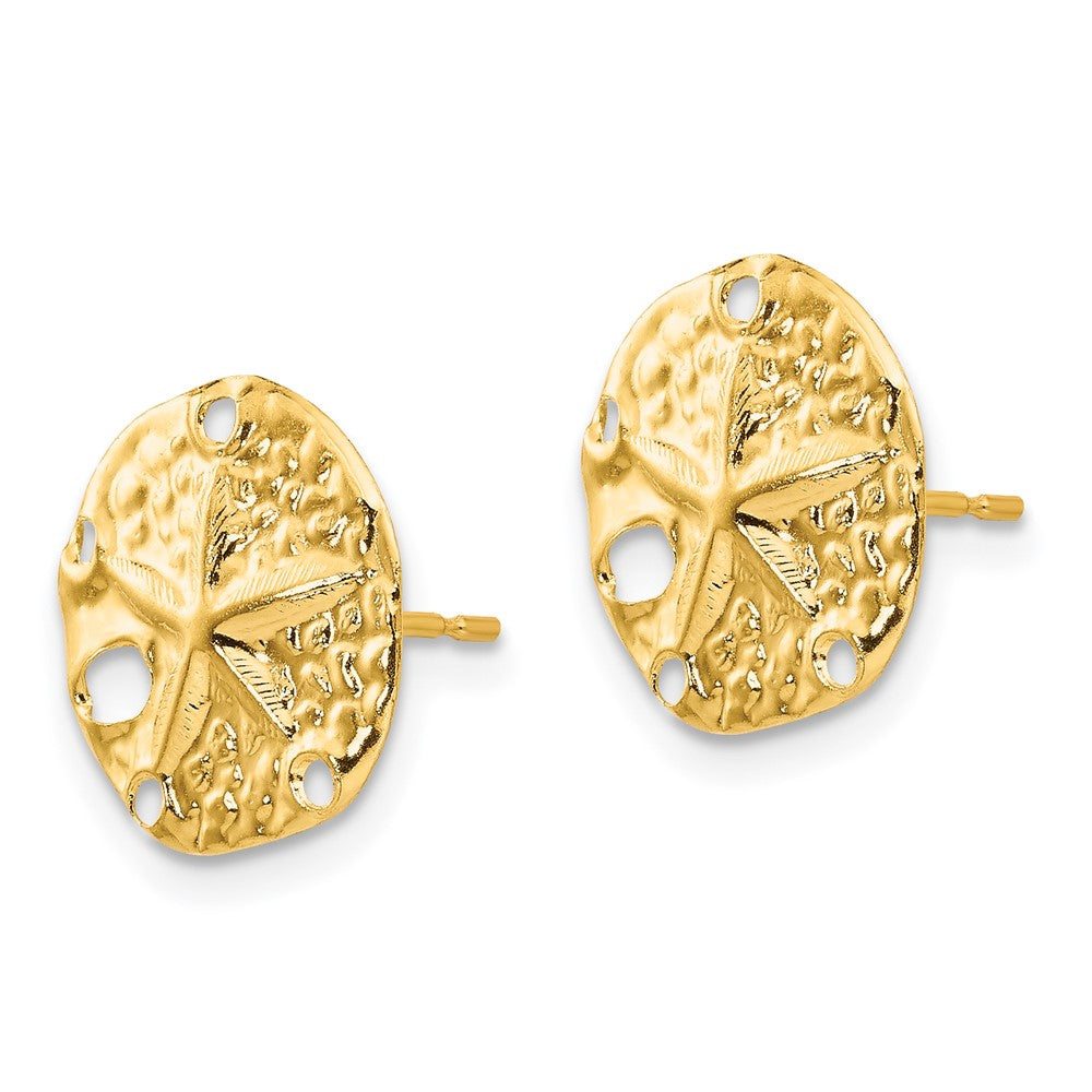 Minnie Nook 14k Madi K Sand Dollar Post Earrings