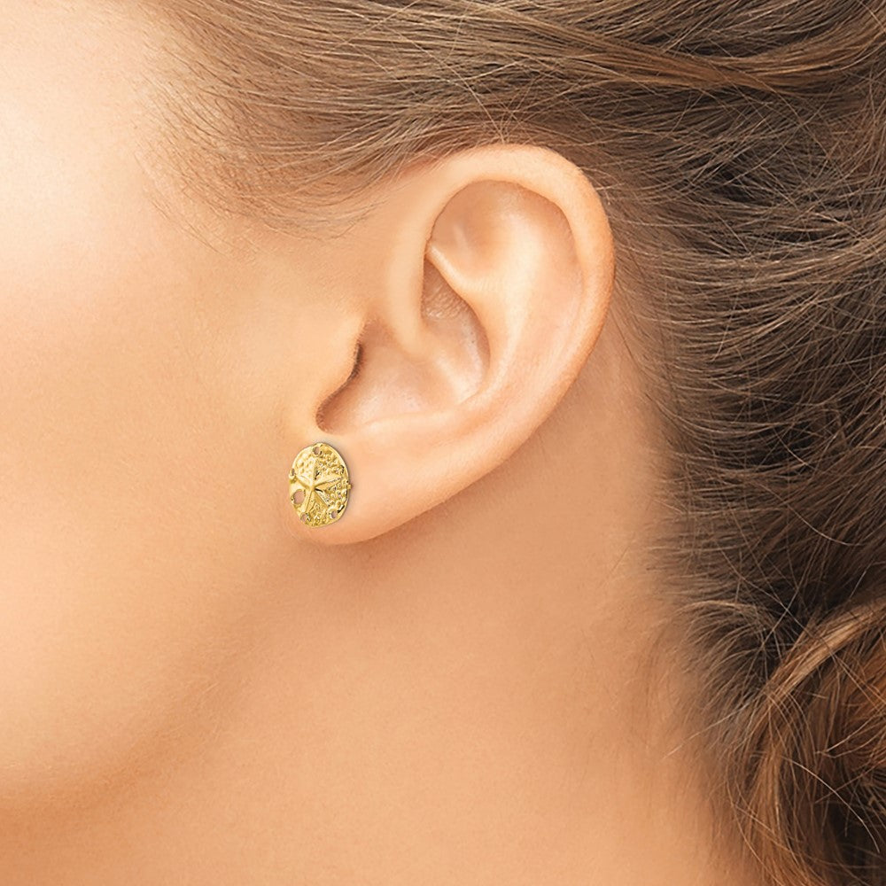 Minnie Nook 14k Madi K Sand Dollar Post Earrings