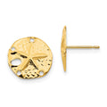 Minnie Nook 14k Madi K Sand Dollar Post Earrings