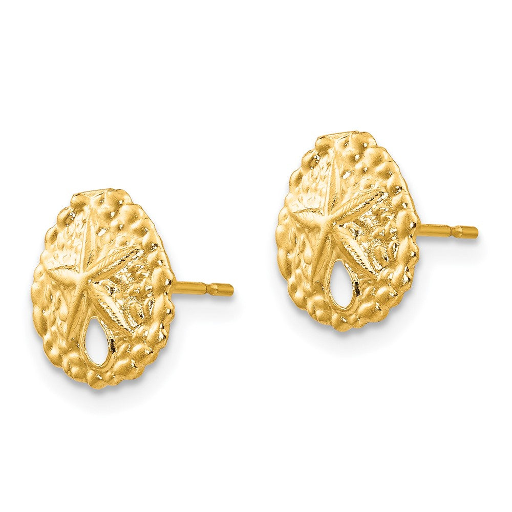 Pixie Joy 14k Madi K Sand Dollar Post Earrings