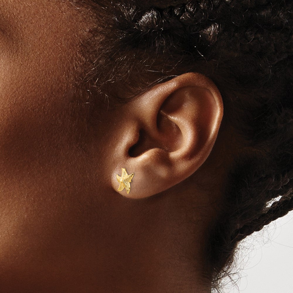 Merry Cloud 14k Madi K Starfish Post Earrings