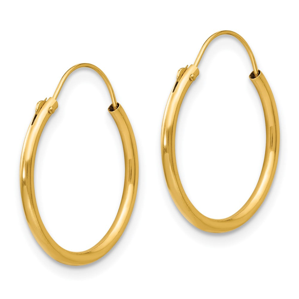 Dreamy 14k Madi K Hoop Earrings