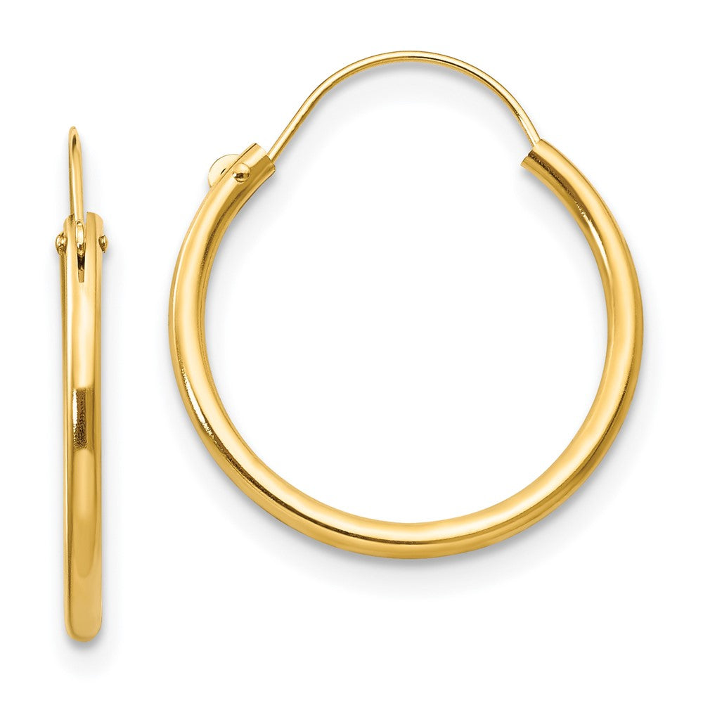 Dreamy 14k Madi K Hoop Earrings