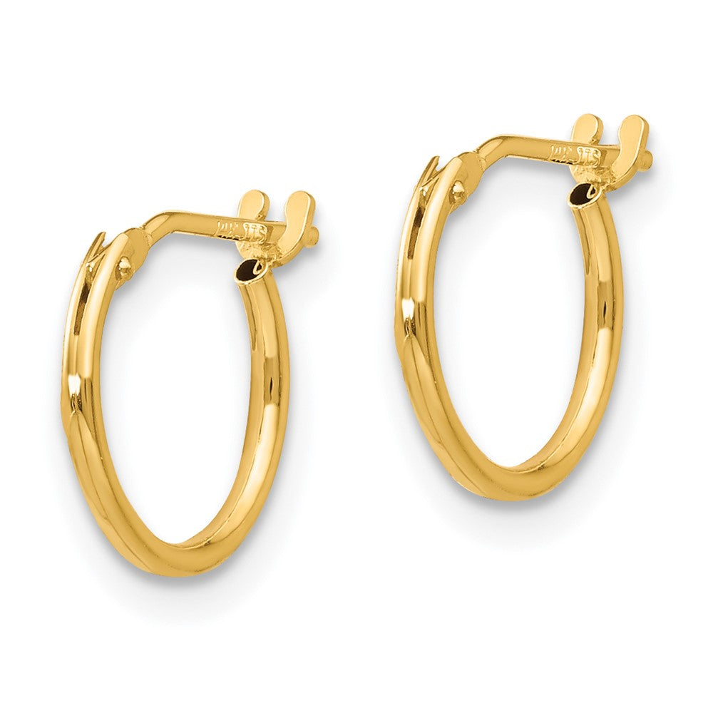 Sprout 14k Madi K 1mm Hoop Earrings