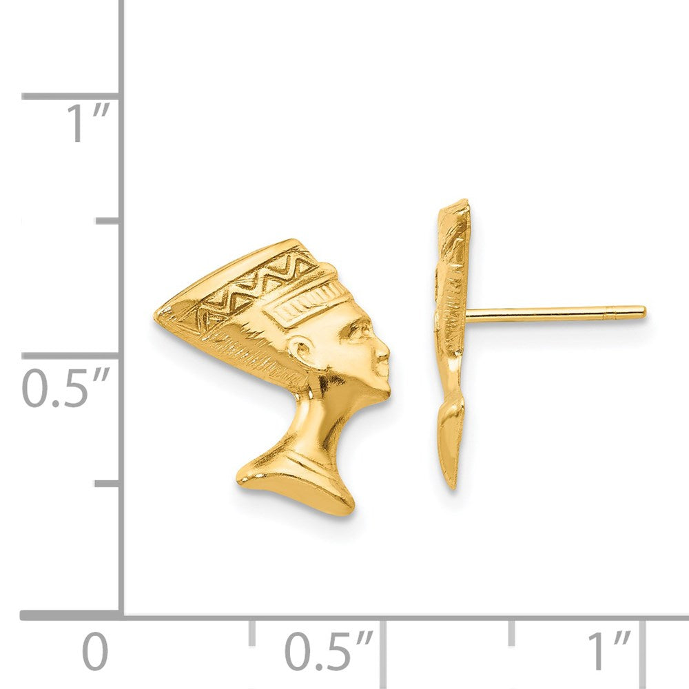 Jellybean Pie 14k Madi K Nefertiti Post Earrings