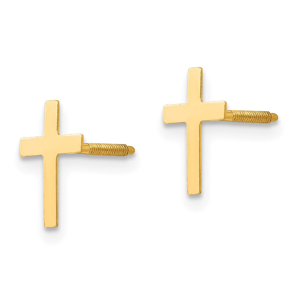 Sunbeam Pie 14k Madi K Cross Post Earrings