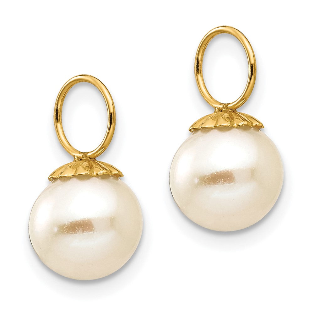 Sunny 14k Madi K FW Cultured Pearl Hoop Enhancers