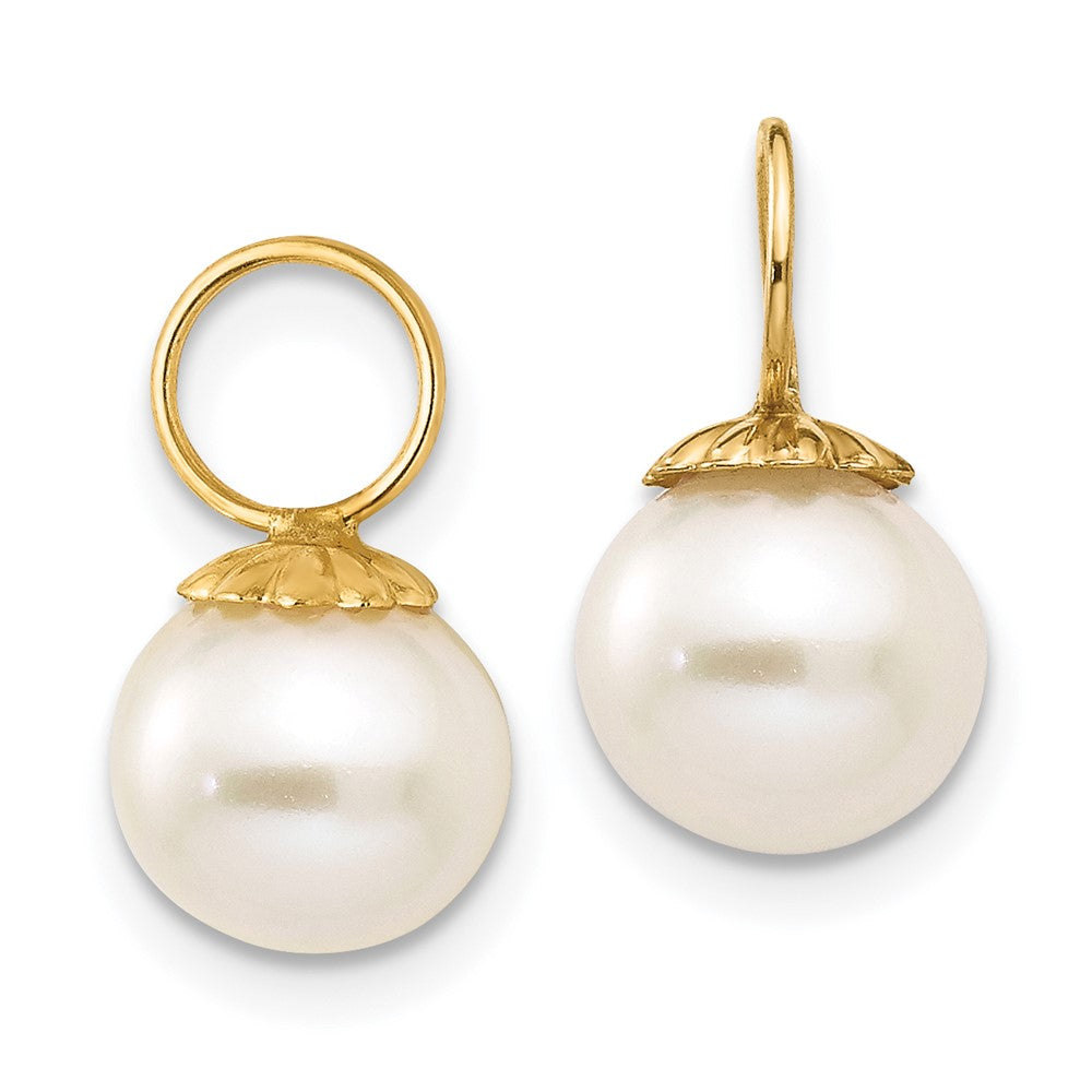Sunny 14k Madi K FW Cultured Pearl Hoop Enhancers