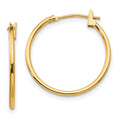 Sparkle 14k Madi K 1mm Hoop Earrings